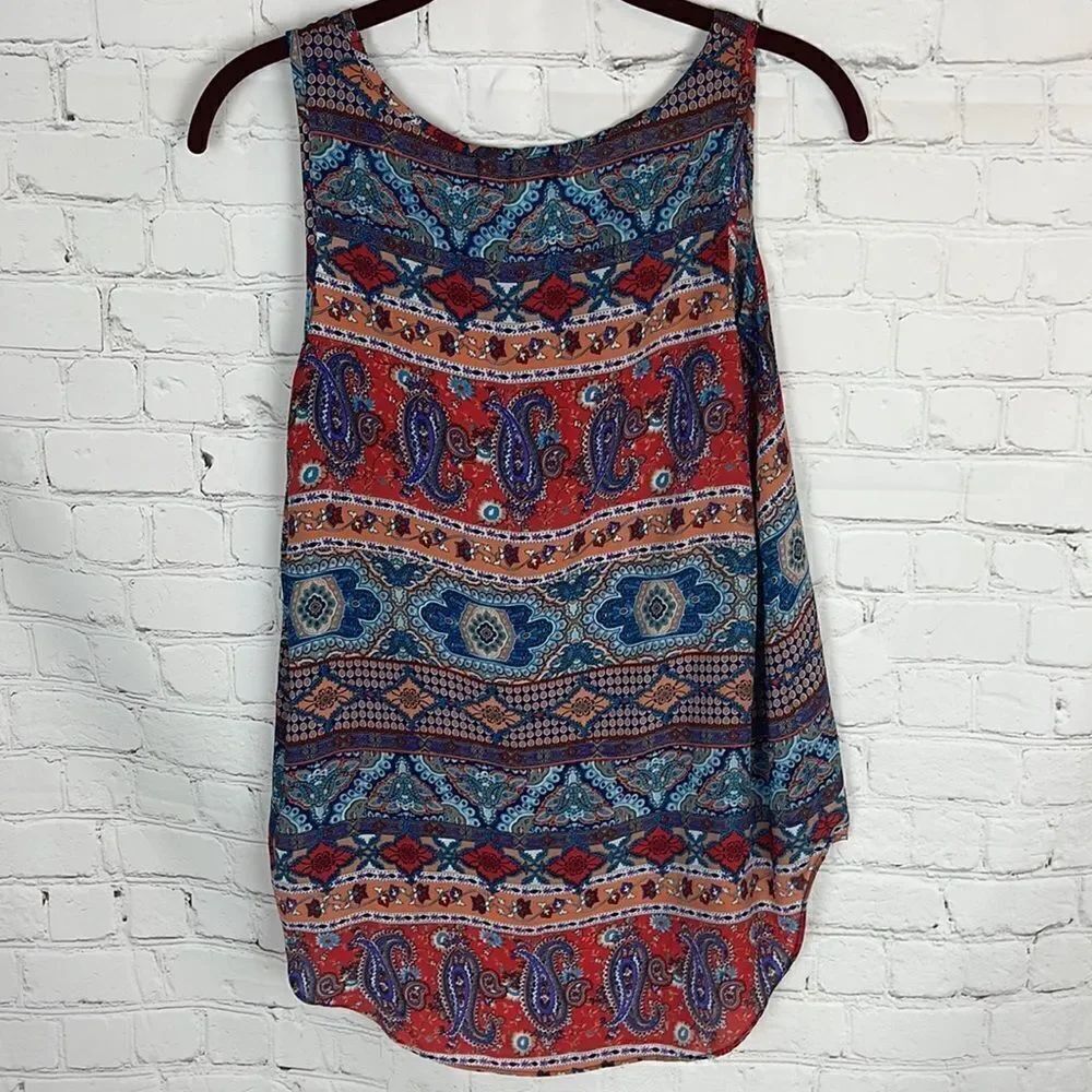 Hippie Rose Patterned Tank - Picture 5 of 5